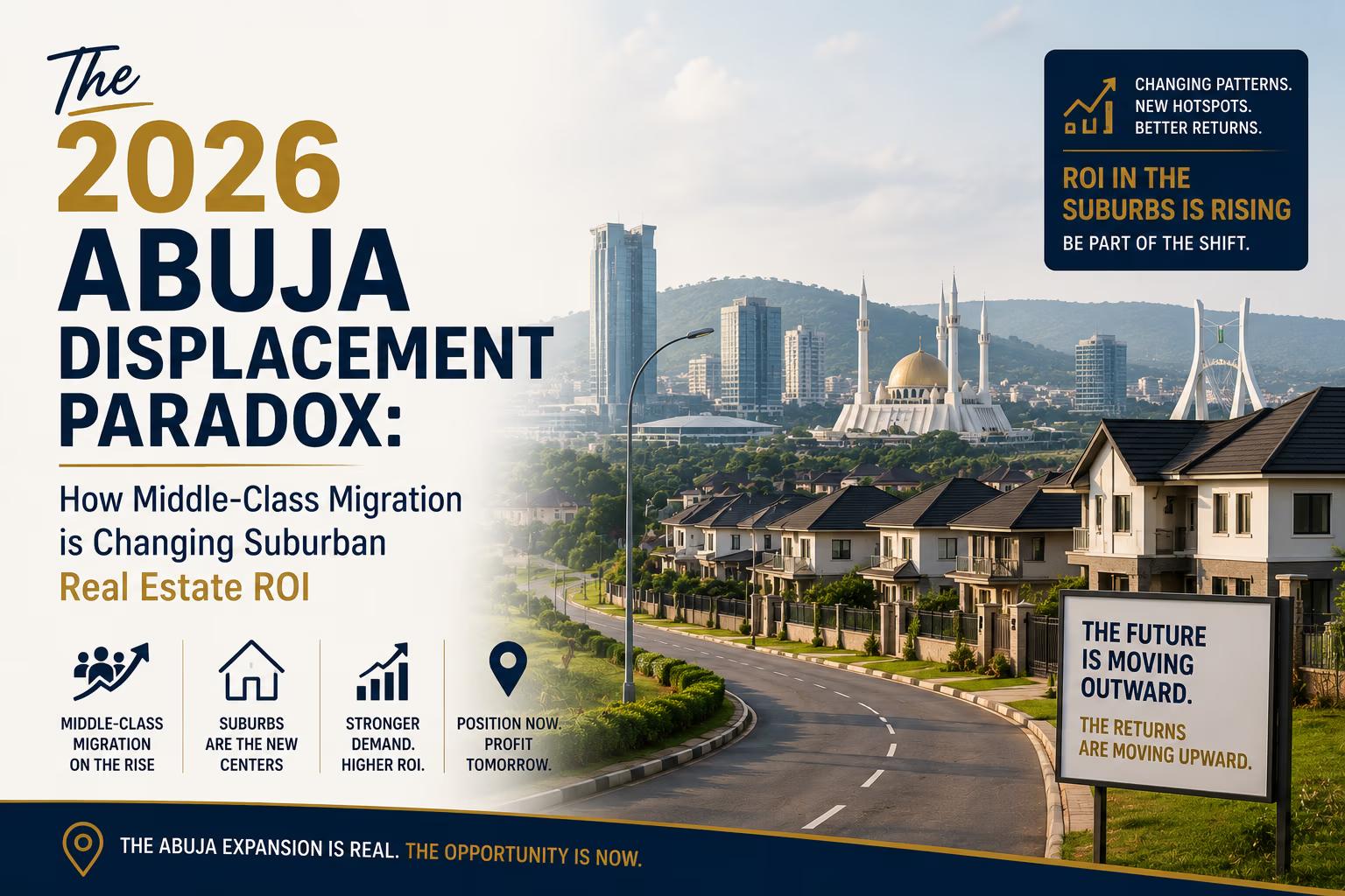 The 2026 Abuja Displacement Paradox: How Middle-Class Migration is Changing Suburban Real Estate ROI
