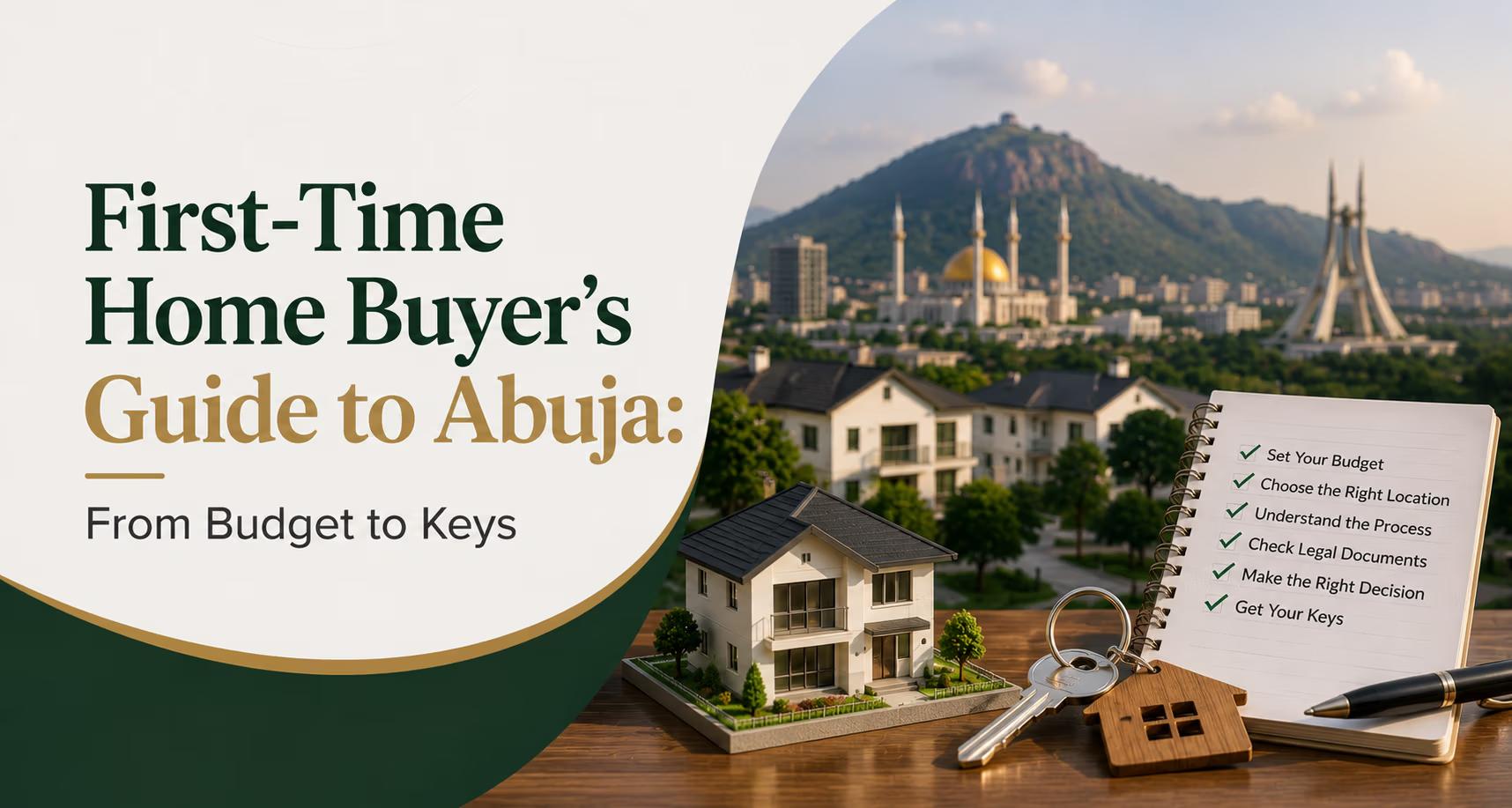 First-Time Home Buyer Guide Abuja: From Budget to Keys